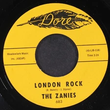 ZANIES: london rock / stalled DORE 7" Single 45 RPM
