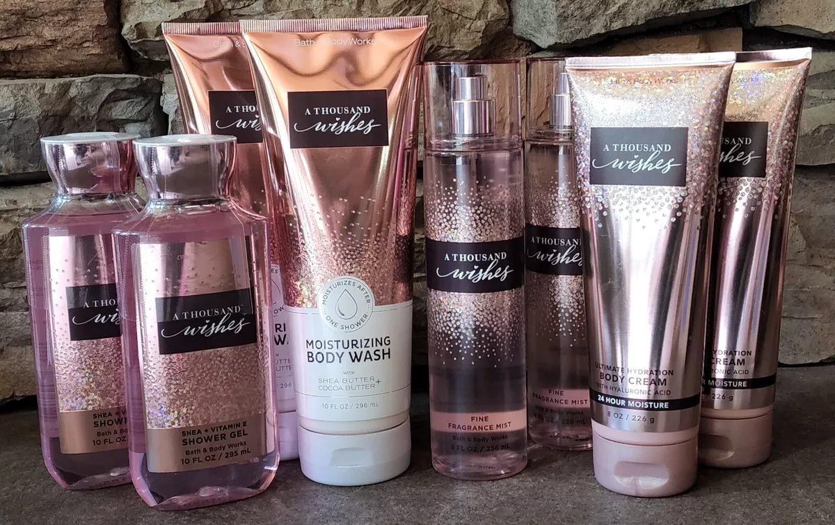 Bath Body Works A THOUSAND WISHES New YOUR CHOICE OF ITEMS FREE