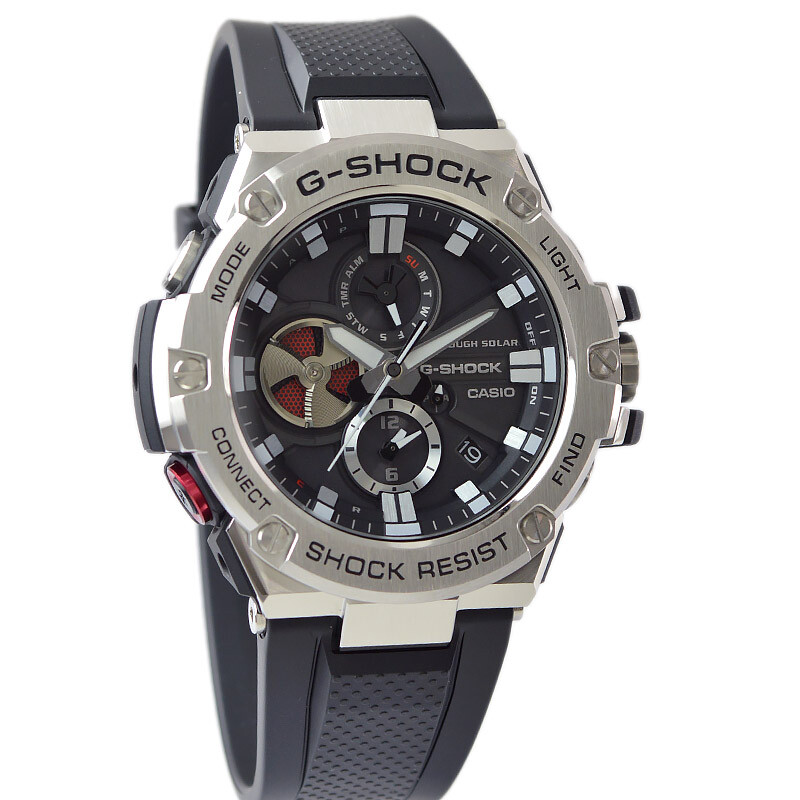 【新品】CASIO G-SHOCK GST-B100-1AJF CASIO G-SHOCK G-STEEL GST-B100-1AJF Bluetooth Smartphone