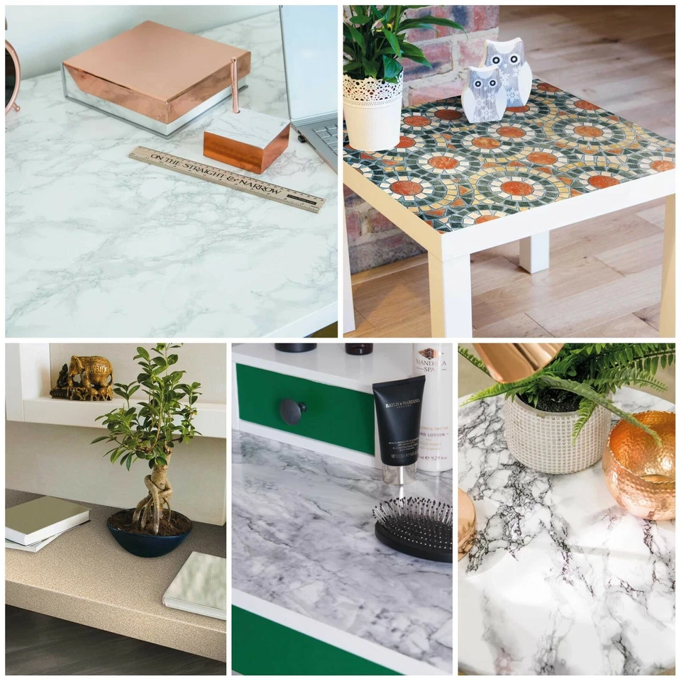 d-c-fix Klebefolien Selbsklebefolie Schutz Muster Größe wählbar UNI Muster - Bild 3 von 4