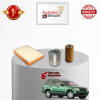 Wartungsset 3 Filter Jeep Grand Cherokee III 3.0 CRD 155KW 211PS Ab 2006