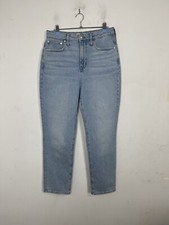 Madewell Womens Jeans 28 Blue Curvy Perfect Vintage Stretch Light Wash Denim