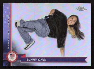 2024 Topps Chrome US Olympic #176 Sunny Choi Base Refractor | eBay