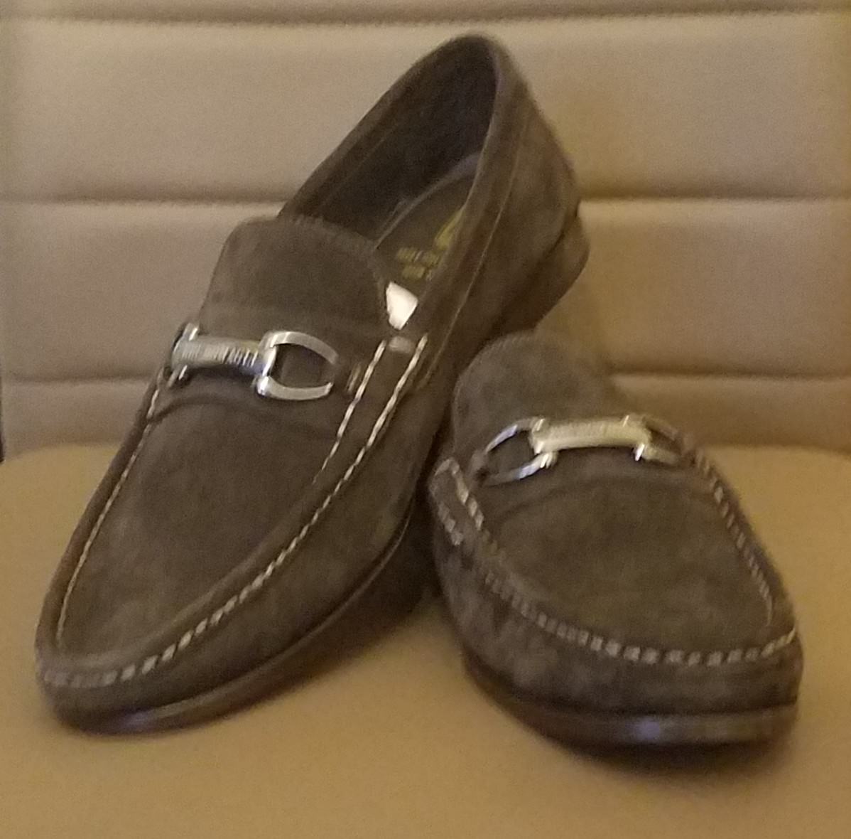 bruno magli suede shoes