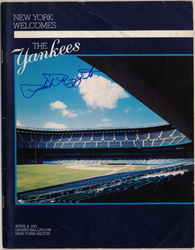 Phil Rizzuto MLB Original Autographed Items for sale | eBay