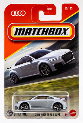 2025 Matchbox #53 2019 Audi TT RS Coupe ICE SILVER | FSC