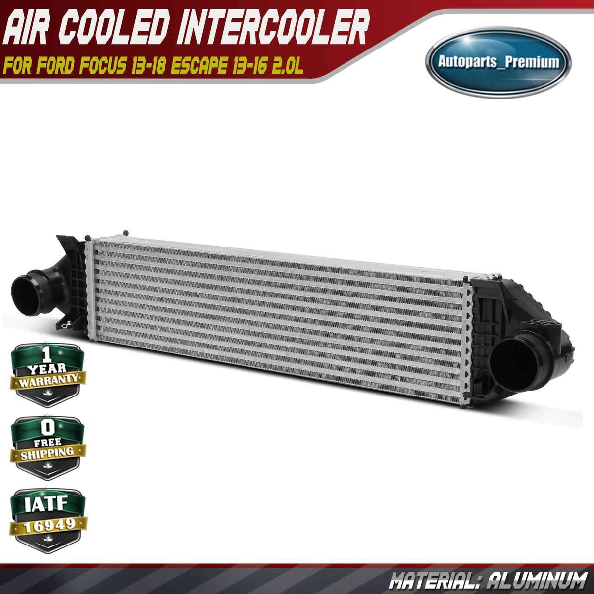Cp-e Delta Core Front Mount Intercooler Ford Focus ST 2013-2018 - Foto 3