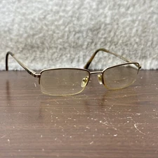 CHAPS CP2041 106 Eyeglasses Half Rimless 53-18-140 Gold Polished FRAMES ONLY