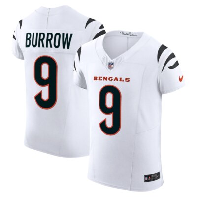 NFL Cincinnati BENGALS BURROW 9／タンブラー付き Cincinnati Bengals Joe Burrow #9 Nike White Official NFL F.U.S.E.
