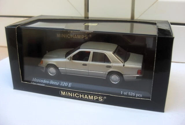 Mercedes 320E saloon supr berline Minichamps 430003215 MIB 1:43 200e 450sel RARE - Imagen 3 de 4