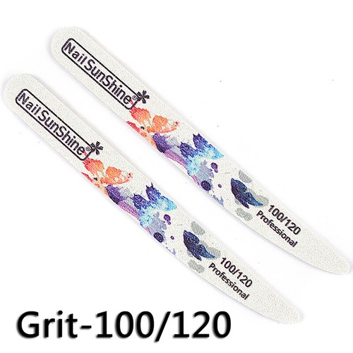 4Pcs/Lot Wooden Nail Files Butterfly Printed Strong Sandpaper White Wood Fi__j - Picture 13 of 24
