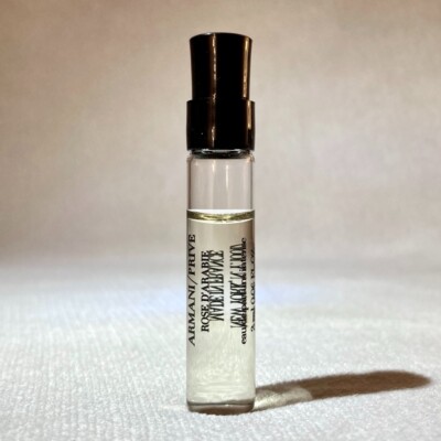 Giorgio Armani Prive Rose d Arabie EDP Intense Splash Sample .06oz, 2ml NWOB