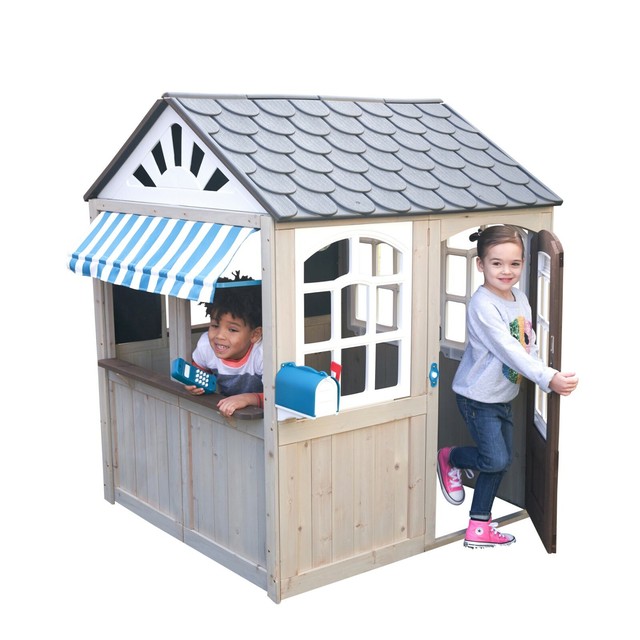 kidkraft wooden playhouse