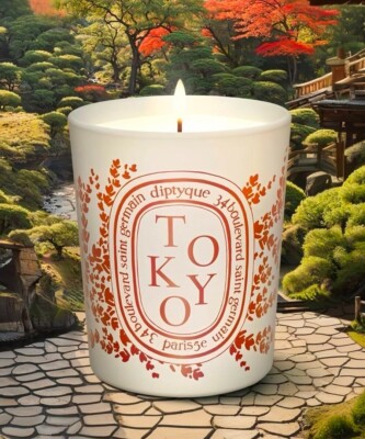 DIPTYQUE Tokyo City Candle Cypress & Incense Scented 190g Limited
