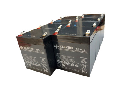 ***AKTION*** 8x B.B. Battery BP5-12 12V 5AH zb. für RBC43 mit Rechnung