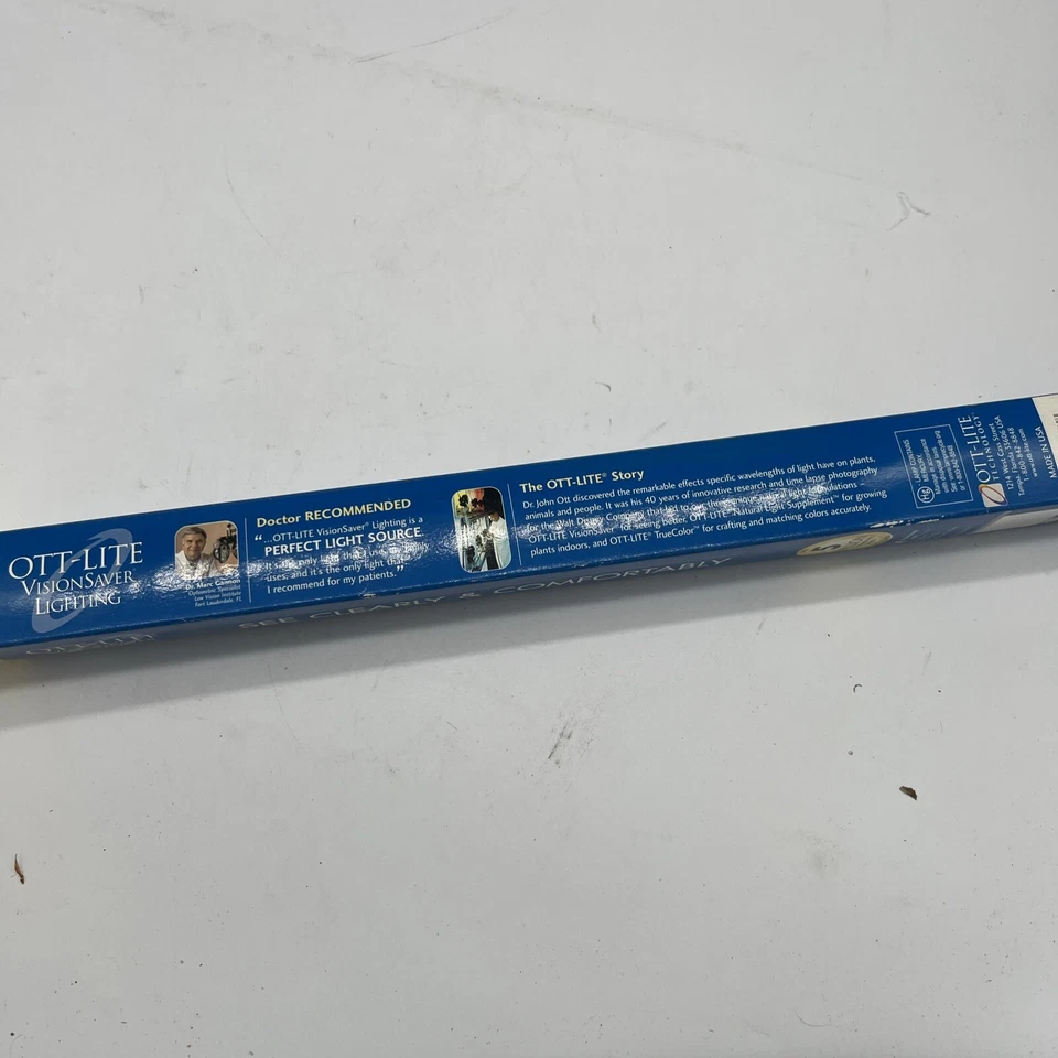 24" USA F20T12 OTT-LITE fluorescent FULL SPECTRUM light bulb Daylight - Image 3 of 4