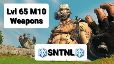 Borderlands 3 XBOX/PC/PSN - Lvl 72 M10 - God Roll Weapons - SNTNL - Buy 1, Get 1