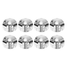 8 Pcs 29mm Decorative Furniture Corner Edges Protector, Silver