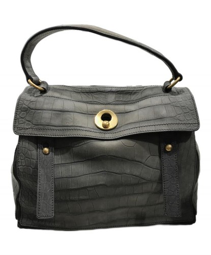 YVES SAINT LAURENT Handbag Grey 197149 B9M4G #234