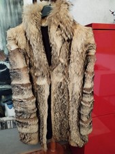 Waschbär Echtpelz Jacke Gr 42