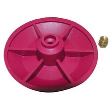 LASCO 04-1607 Red Chemical Resistant Combo Seat/Disc Fits Both Snap and Screw...