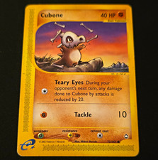 Nintendo Cubone 72/147 Aquapolis Common 40 HP ENG e-Reader 2002 on eBay
