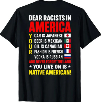 Native American Awareness Shirt Social Justice Graphic Tee