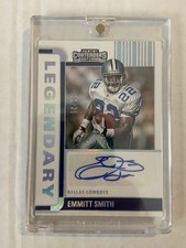 Emmitt Smith 2022 Panini Legendary Contenders Autograph /25 Cowboys HOF Auto