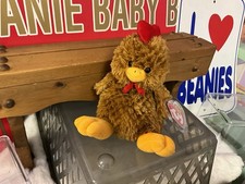 TY Beanie Baby - CLUCKY the Chicken (BBOM August 2006) (6 inch) - MWMTs