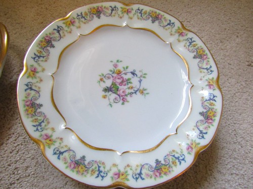 Vintage Haviland Symphony Dessert Set. Kuchenteller und 6 Dessertteller. - Bild 11 von 21