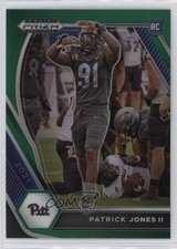 2021 Panini Prizm Draft Picks Green Prizm Patrick Jones II #130 00jz