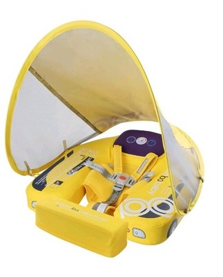 Mambobaby Yello Car Float nicht aufblasbares Design 3-24 Monate