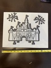 14” X 11” Custom Made Disney Princess Castle 3d Layered Cardstock Canvas — photo 4