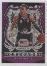 2020-21 Panini Prizm Draft Picks Crusade Purple Wave Prizm RJ Hampton #93 4z8