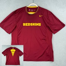 Washington Redskins Vented Nike Dri-Fit Shirt MENS XL Training On-Field Poly