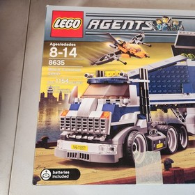 Box Damage but NSIB NIB New LEGO 8635 Agents Mobile Command Center Sealed