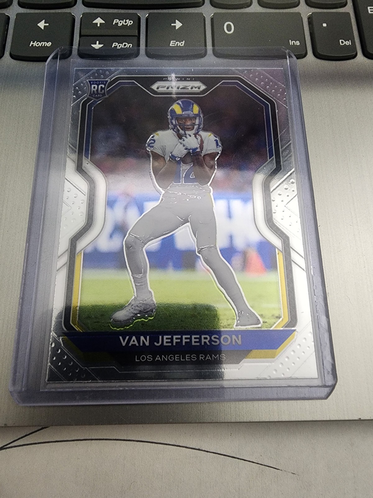2020 Panini Prizm #377 - Van Jefferson - Rams Rookie