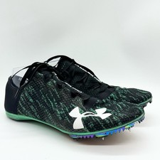 UA Under Armour Mens Speedform Miler Pro In Vapor Green Black Size 9