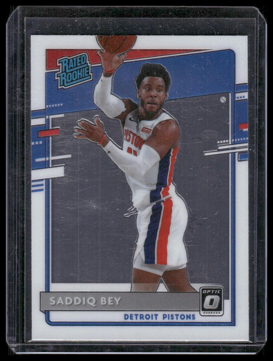 2020-21 Donruss Optic #169 Saddiq Bey