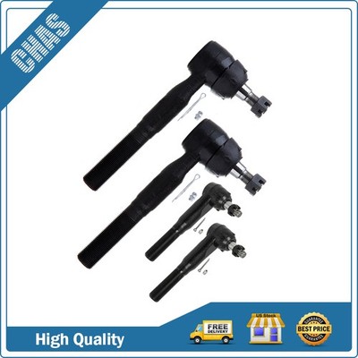 Fit For 00-05 Ford Excursion 2WD 2Pieces Tie Rod End Links Steering Suspension
