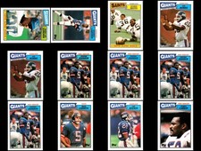1987 New York Giants (57) Card Lot - Almost Gone – Get Yours Before They’re A...