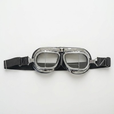 Helmet Halcyon Glasses Halcyon Mark 410 Brown Leather Goggles