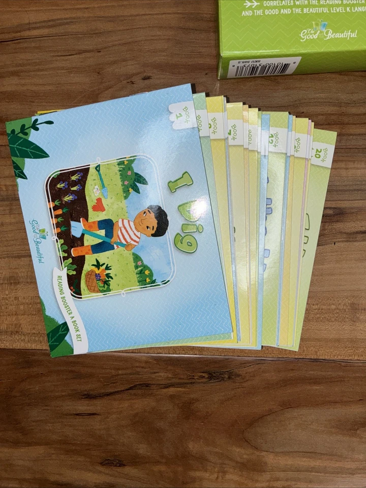 The Good & The Beautiful Reading Booster A Book Set (20 Books) - Image 3 of 4