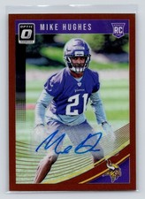 2018 Donruss Optic Rookies Autographs Bronze #122 Mike Hughes Vikings