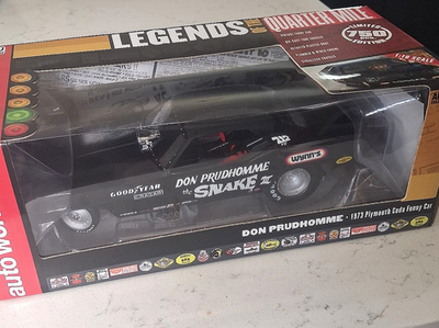 1/18 DON PRUDHOMME THE SNAKE lll 73 CUDA 1/750 WYNNS | eBay