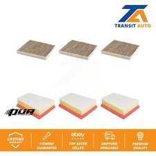 Air Cabin Filters (6 Total) Kit For Chevrolet Buick Trailblazer Encore GX Trax