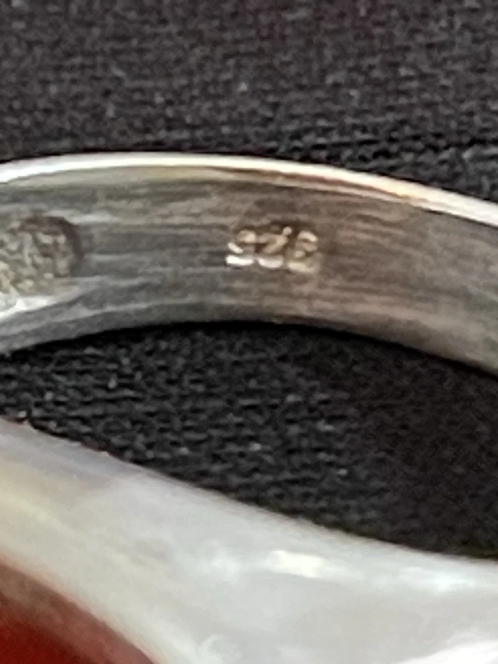 Anello Vintage in Argento e Corniola Misura 22.5 - Immagine 4 di 4