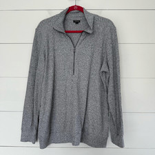 Torrid Women s 2 Grey Pullover Half Zip