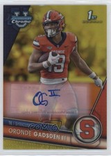 2023 Bowman U Chrome Prospect Yellow Refractor 64/75 Oronde Gadsden II Auto s5j