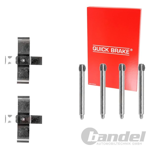 Quick Brake MONTAGE-SATZ BremsbelÄGe Hinten Passend FüR Mercedes 124 190 C-KLASS-image